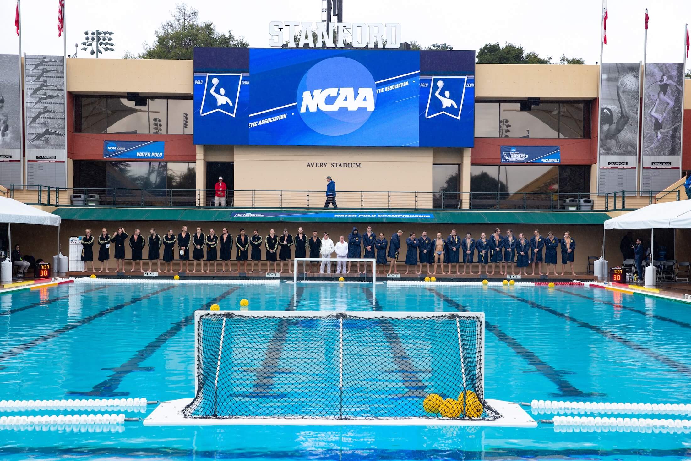 NCAA waterpolo kampioenschapswedstrijd